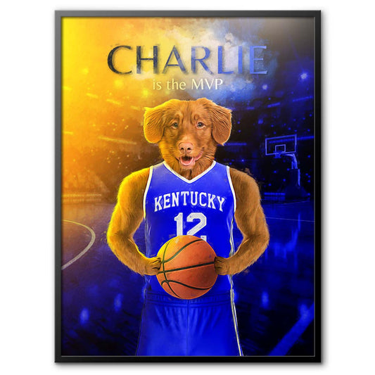 Kentucky - Basketball Pet Portrait