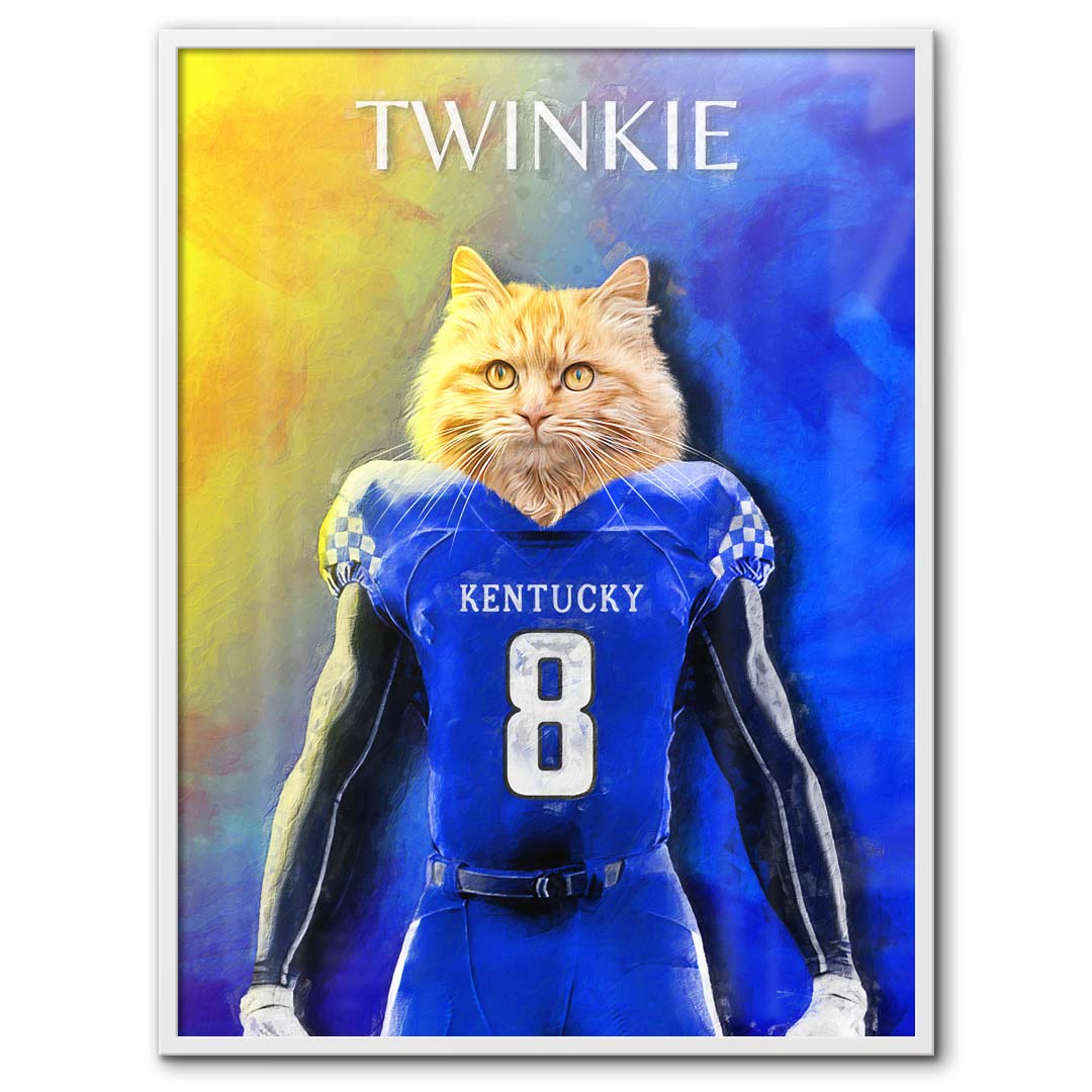Kentucky - Football Pet Portrait