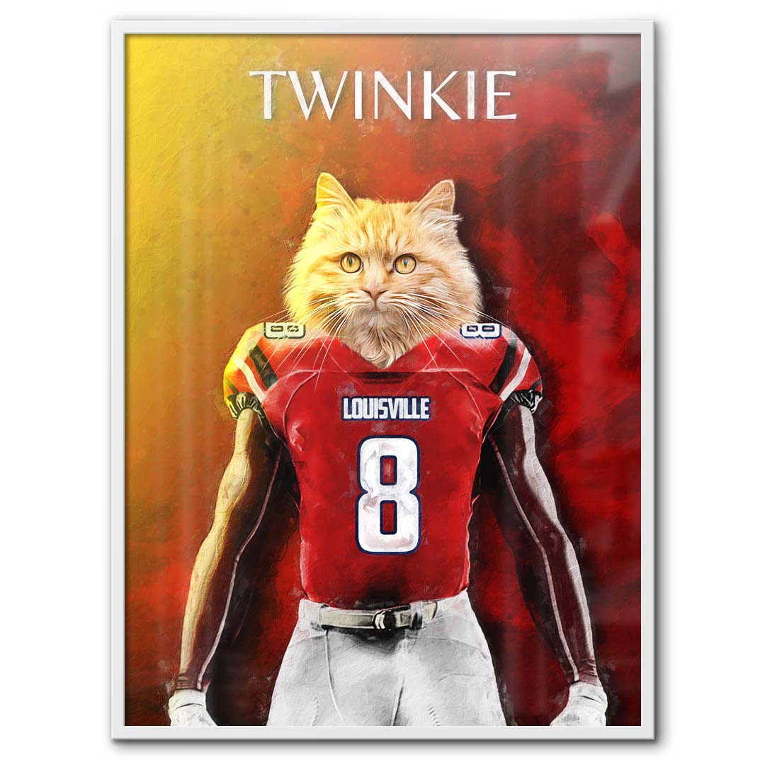 Louisville - Football Pet Portrait