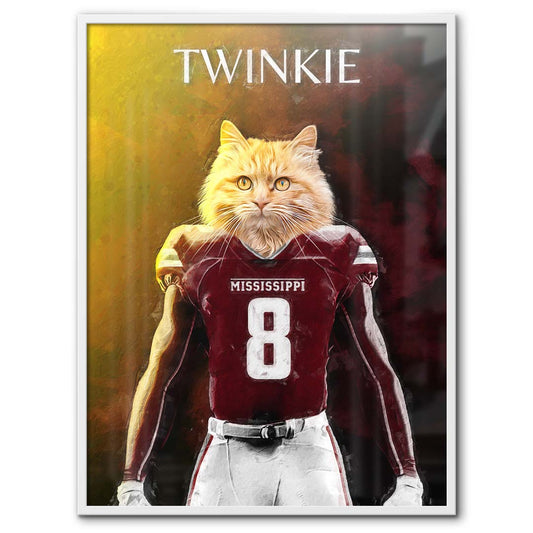 Mississippi State - Football Pet Portrait