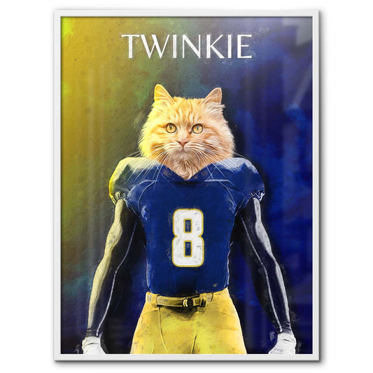 Notre Dame - Football Pet Portrait