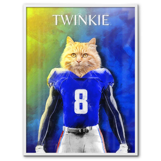 New York - Football Pet Portrait