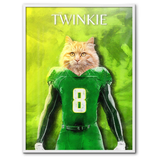 Oregon - Football Pet Portrait