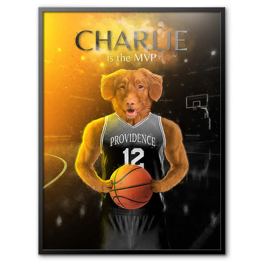 Providence - Basketball Pet Portrait