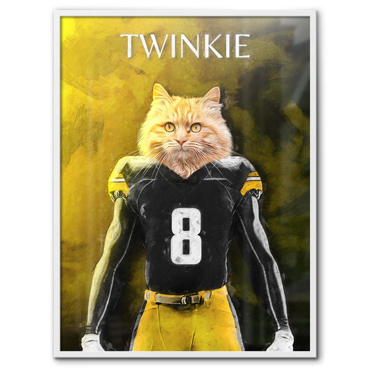 Pittsburgh - Football Pet Portrait