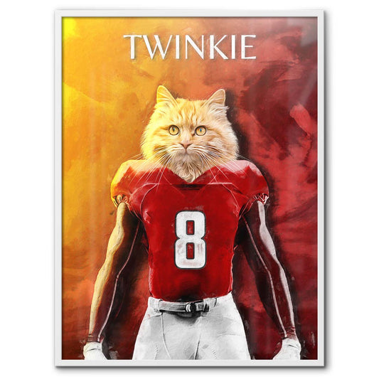 Stanford - Football Pet Portrait