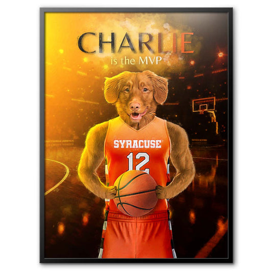 Syracuse - Basketball Pet Portrait