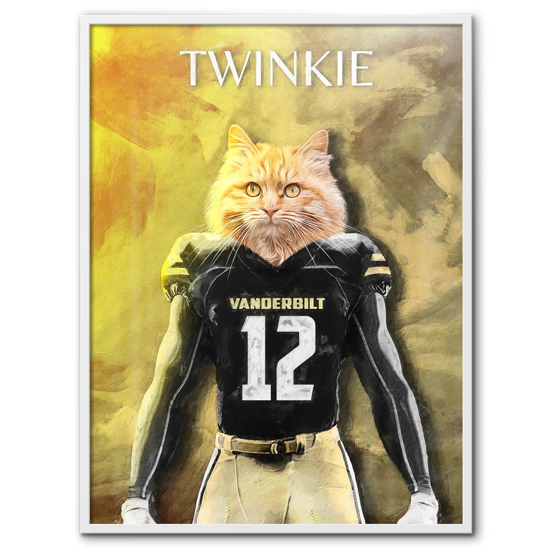 Vanderbilt - Football Pet Portrait