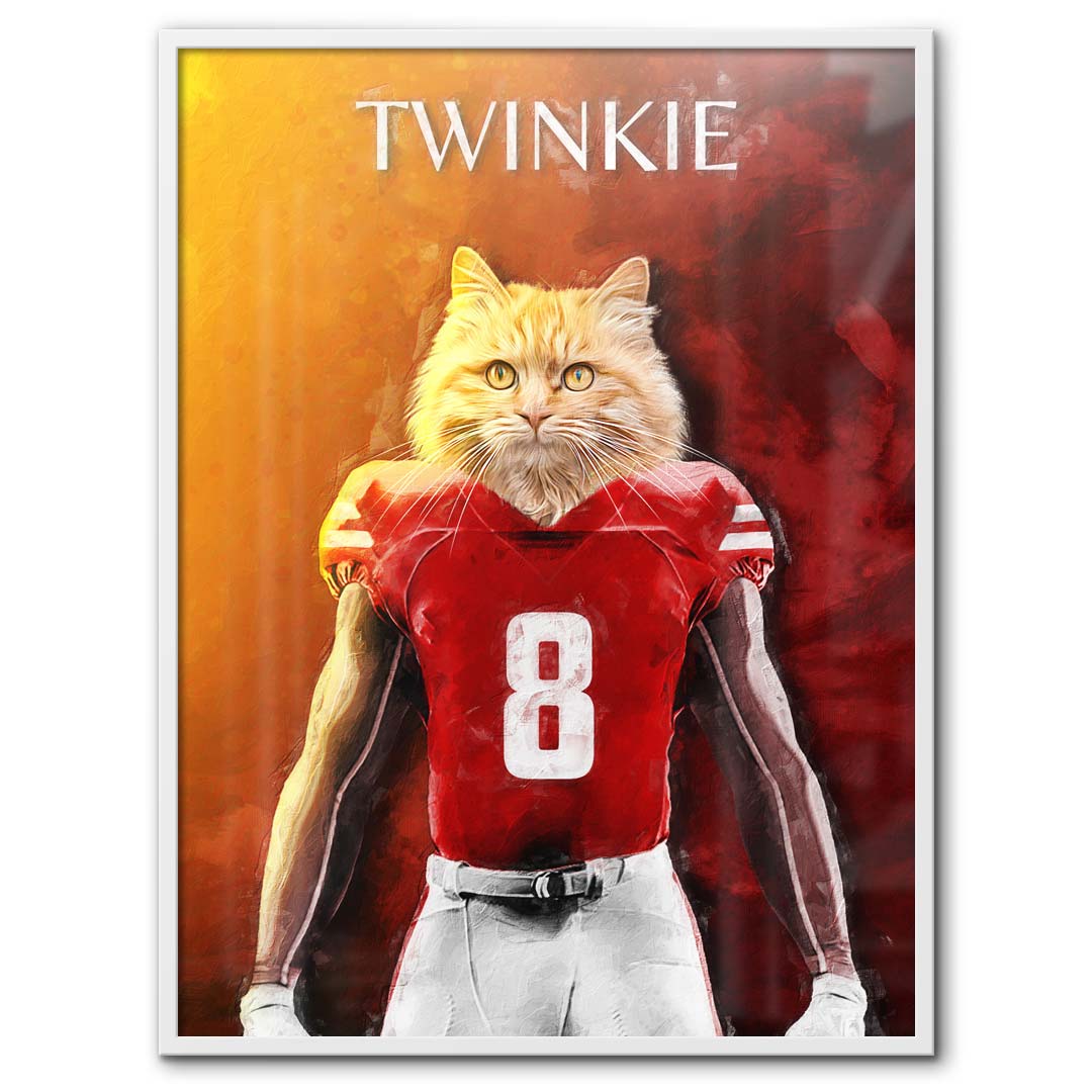 Wisconsin - Football Pet Portrait