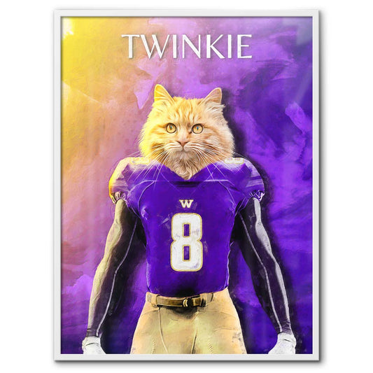 Washington - Football Pet Portrait